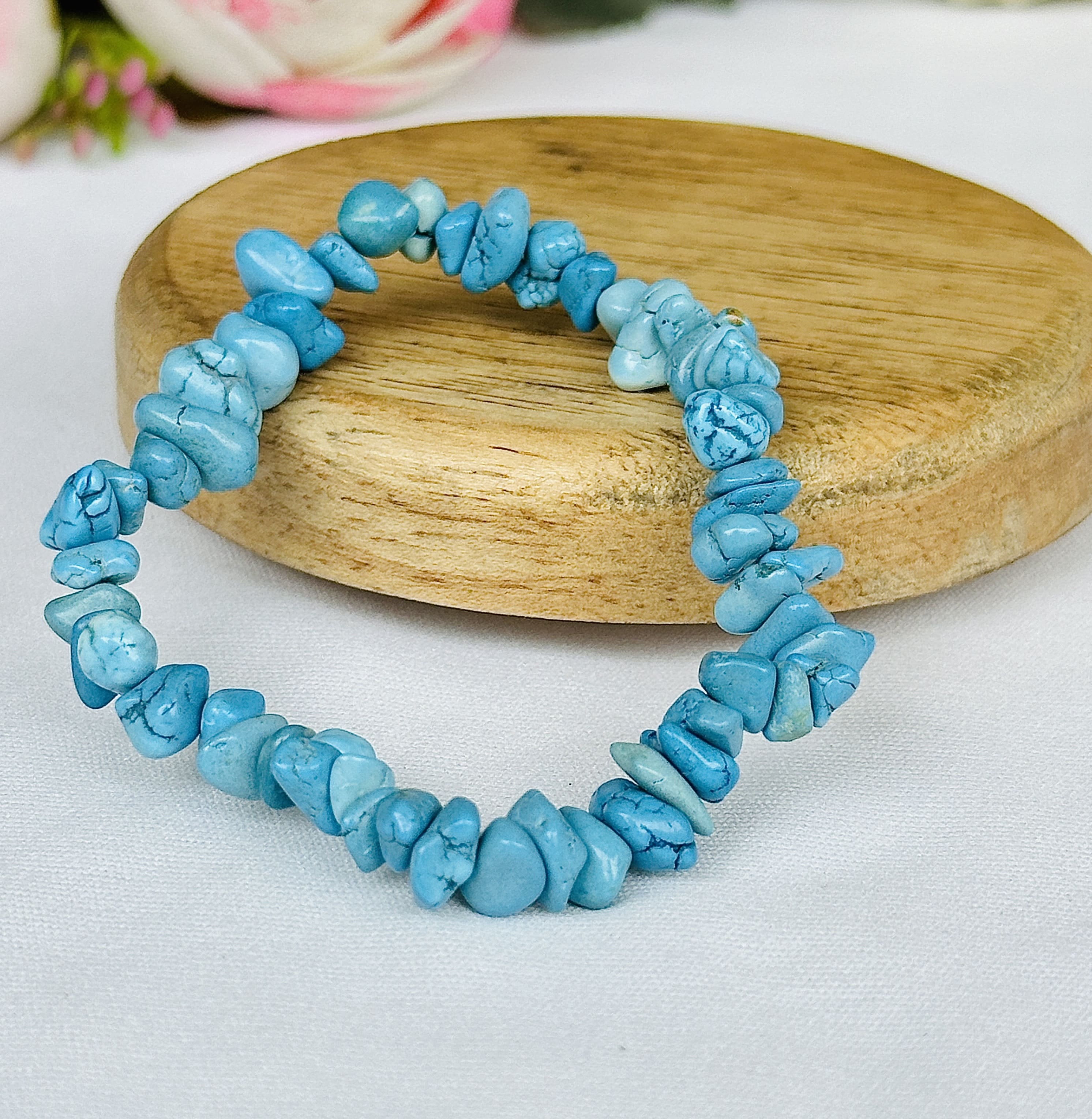 Turquoise Raw Bracelet